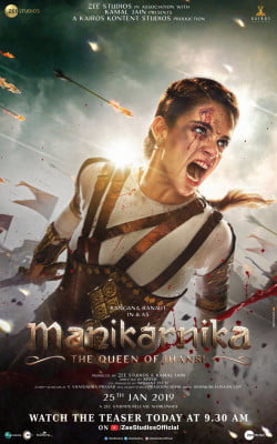 دانلود فیلم Manikarnika The Queen of Jhansi 2019 دوبله فارسی