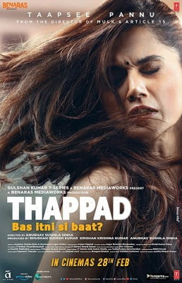 دانلود فیلم Thappad 2020 دوبله فارسی
