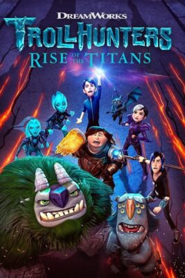 دانلود انیمیشن Trollhunters Rise of the Titans 2021 دوبله فارسی